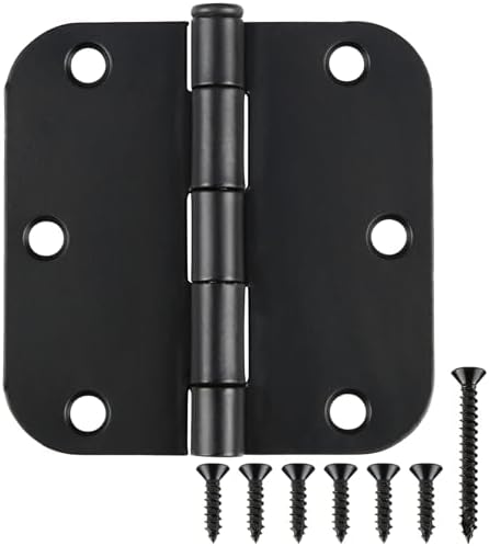 TDCHINGES Matte Black 42-Piece Door Hinges