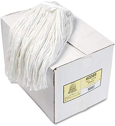 Premium Cut-End Rayon Wet Mop Heads - 12Pack