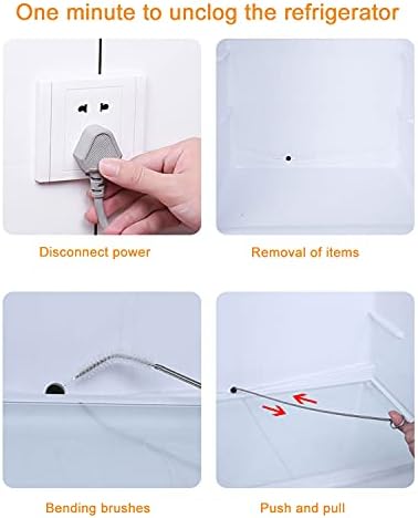 Fridge or Kitchen Drain Clog Remover