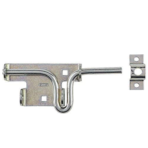 National Hardware N109-028 Sliding Bolt Door Gate Latch WeatherGuard Coated Lifetime Warranty