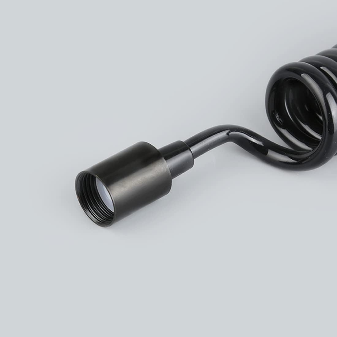 TOZTVXU 3PCS 15m Bidet Sprayer Tube Flexible Retractable Spring Shower Hose for Bathroom Toilet Use