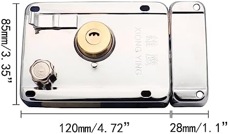 Exterior Door Lock Set with Cylinder