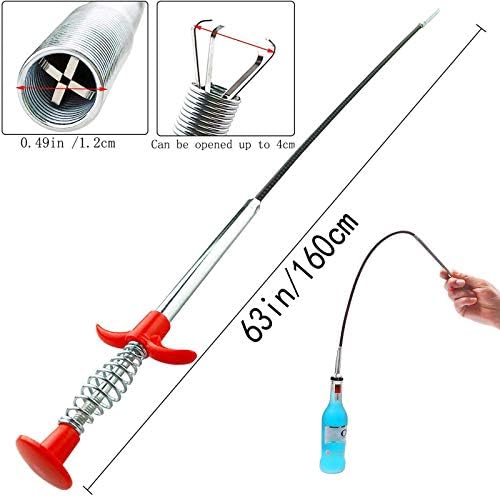 Flexible Grabber Tool for Narrow Space Picking
