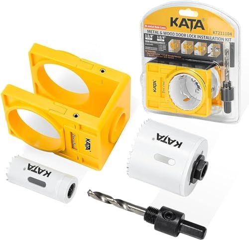 KATA Bi-Metal Door Lock Installation Kit