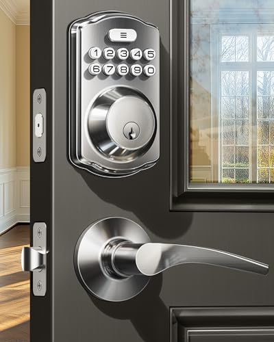 Vogue Deadbolt Set with 2 Lever Handles