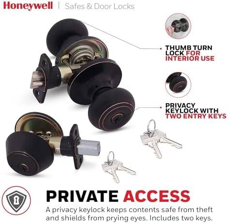 Protect Your Home Independently Honeywell Door Lock Set