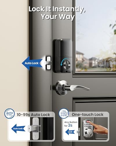 Vogue Deadbolt Set with 2 Lever Handles