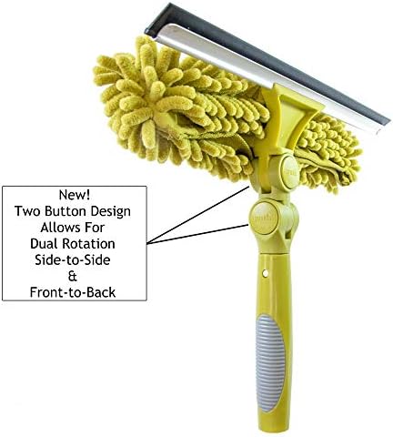 DOCA Telescoping Pole Window Washing Kit Power Tool for Cleaning Windows Squeegee Dual-Plane Extendable