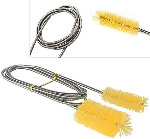 Ergonomic Flexible Drain Brush with Dual Ends for Efficient Cleaning