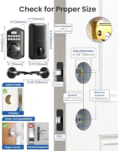 Veise Smarter Smart Keyless Entry Door Lock