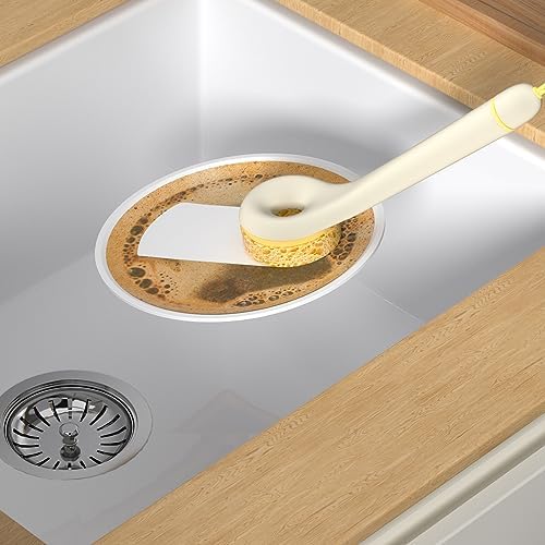 Long Handle Vegetable and Fruit Scrubber Brush Eco-Friendly Hydrophobic and Easy to Clean