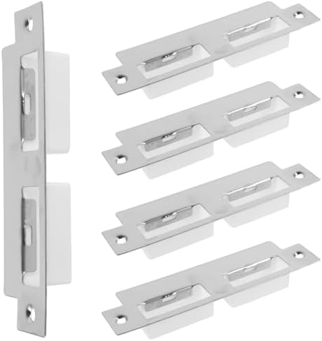 DOITOOL5PCS Door Strike Plate Kit - Premium-Quality Door Reinforcement