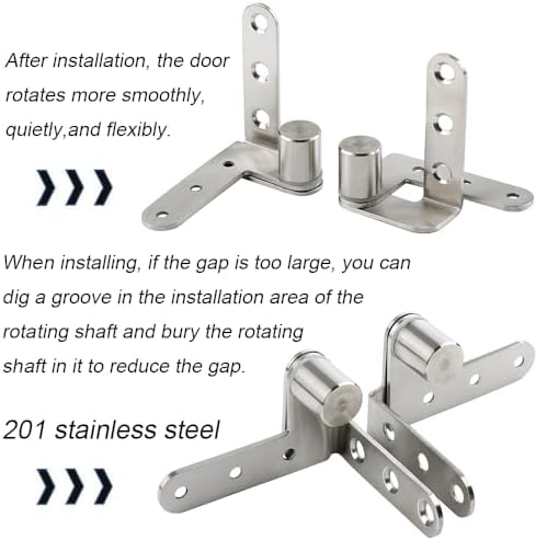Smooth Operation 132lb Heavy Duty Door Hinges for Wood Aluminum Doors