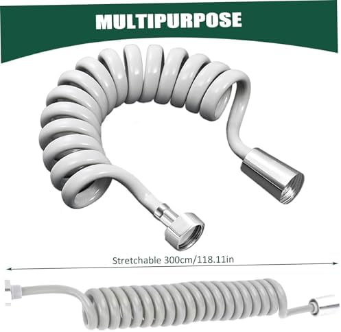 Pure Comfort Bidet Hose Extension for Bathroom Accessories 11811 Inch Extendable Strong Durable