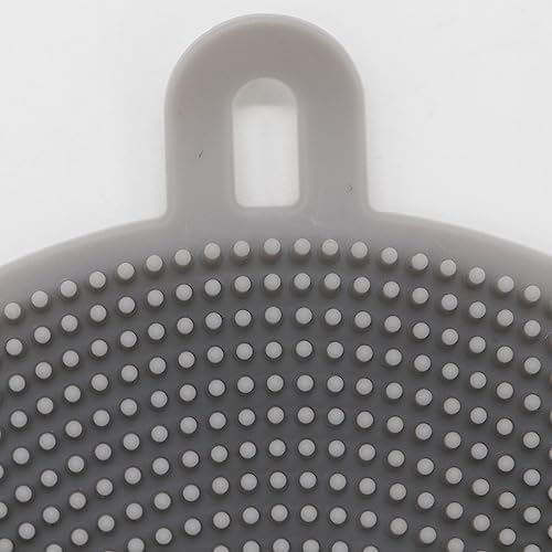 Pokinge 4 Pcs Silicone Dish Scrubber Non-Scratch