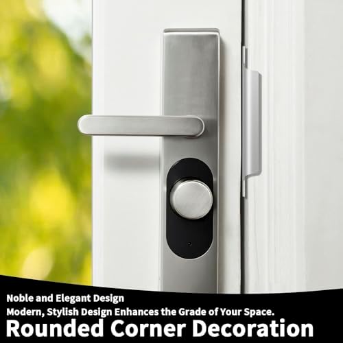 OXDFK 3 Pcs Universal Deadbolt Strike Plate Replacement