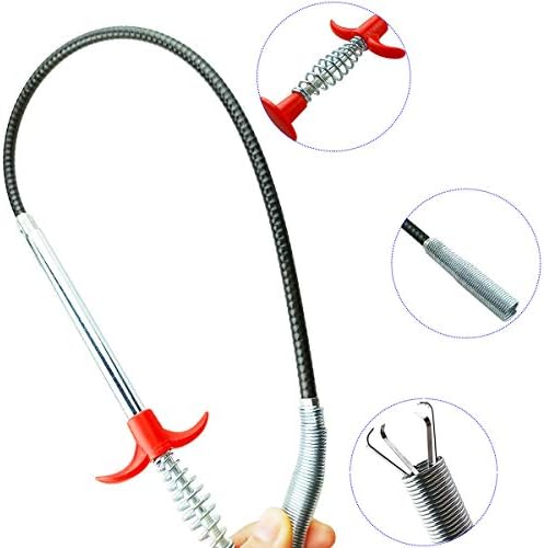 TTSAM 24inch Flexible Claw Pickup Tool for Drains and Sinks