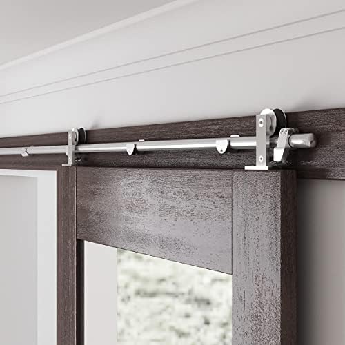 Brand Name SMARTSTANDARD 7-Ft Sliding Hardware Kit