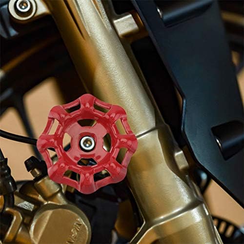 Hemoton Decor 12-Piece Gate Valve Handle Set for Faucets Garden and More