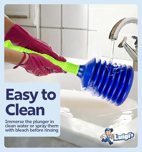 Luigis Large Sink and Drain Plunger