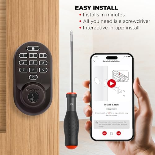 Smart Lock with Wi-Fi Keyless Entry Geofence