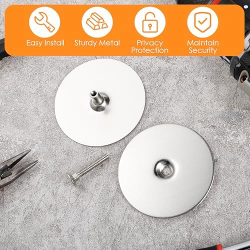 Sturdy Door Hole Cover Plate for Home Security