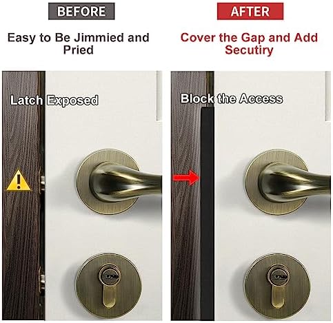 MOSECYOU Door Latch Guard Plate 11 in 1pack