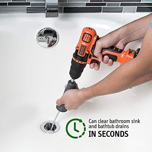 DrainShroom 42-inch Stainless Sink Snake for Bath Snake Drain Clog Remover