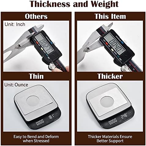 4-Piece Thick Door Knob Plate Set