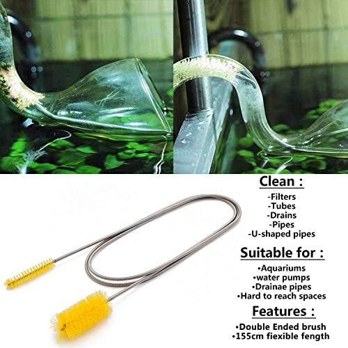 Ergonomic Flexible Drain Brush with Dual Ends for Efficient Cleaning