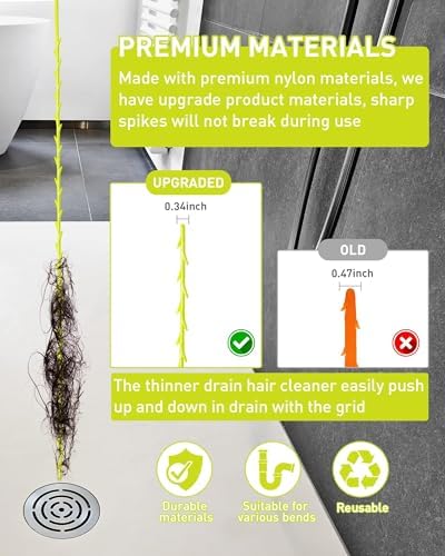 Solicted 30-Inch Drain Auger Set