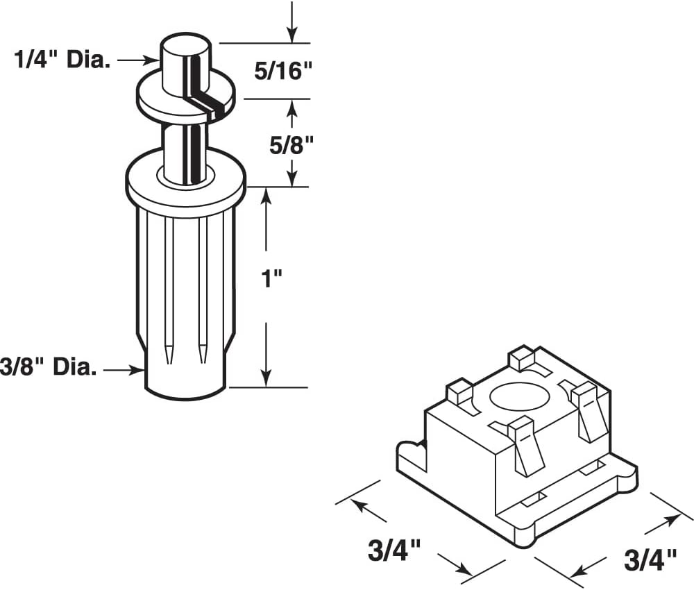 Bigged Up Top Guide For Alliance Bi-Fold Doors 38-Inch Diameter Base 34-Inch Square Top