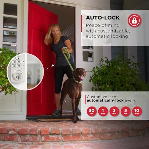 Kwikset SmartCode 260 Keyless Entry Door Lock System - SATIN Nickel Traditional