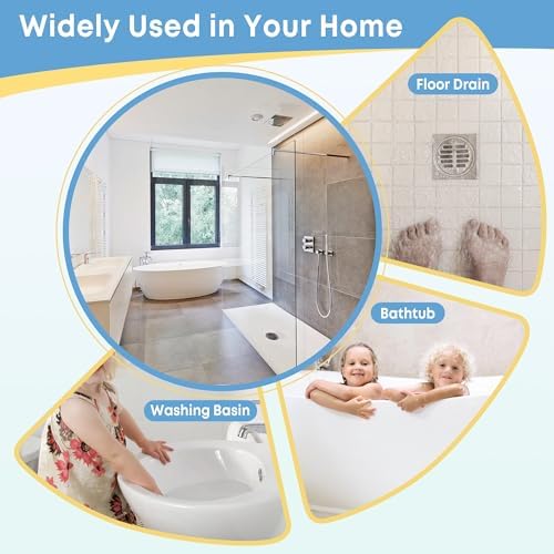 Kellys Collection 3-Piece Drain Snake Set 50 inch Extra Long Metal Snake with nylon coating