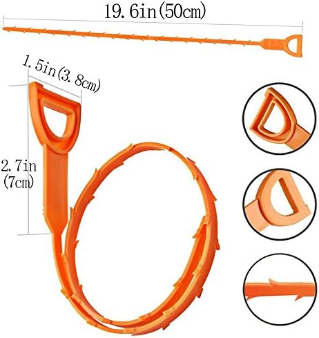 Efficient 6-Piece Drains Sewer Cleaner Set for Clogs