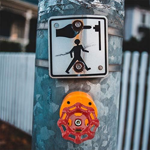 Hemoton Decor 12-Piece Gate Valve Handle Set for Faucets Garden and More