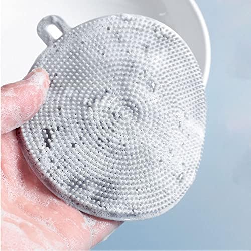High-Quality Non-Scratch Silicone Scrubber for Kitchen Cleaning