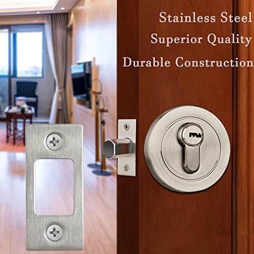 Stainless Steel Strike Plate for Door Replacement