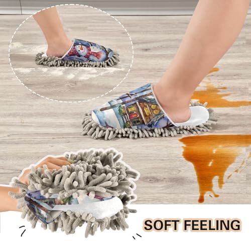 HOLIDAY CLASSIC Xin Xin Slip-On Mop Slippers
