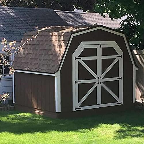 4-Piece Rust-Proof T-Strap Hinges for sheds Barns and more