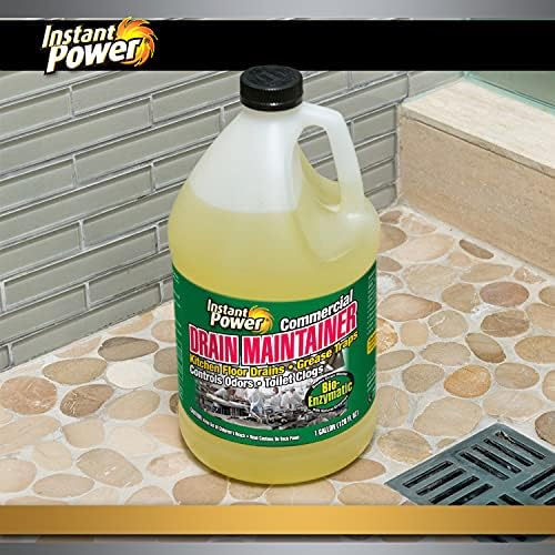 Instant Power Commercial Drain Maintainer Liquid Enzyme Clog Remover