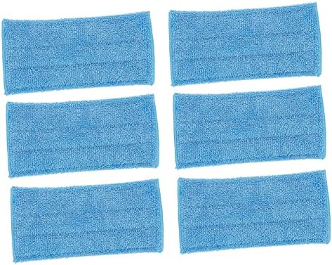 6-Pack Microfiber Steam Mop Cloth Replacement for Floor Mopping