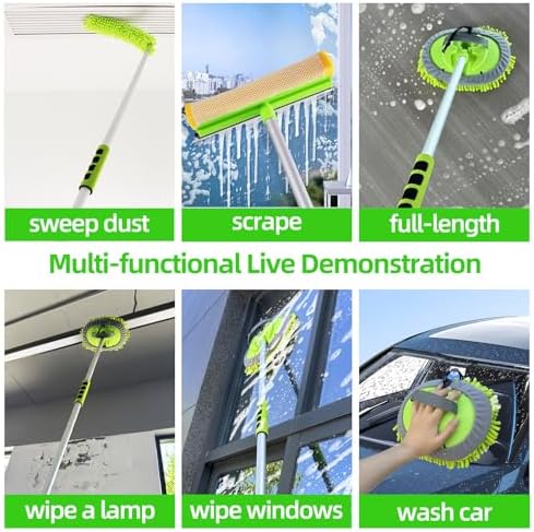 NOEAIKE Car Wash Kit with 62 Extension Pole