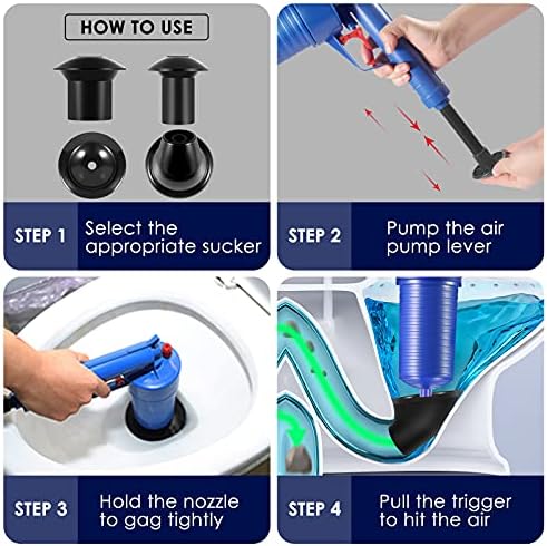 Powerful Toilet Plunger with High Pressure for Efficient Drainage