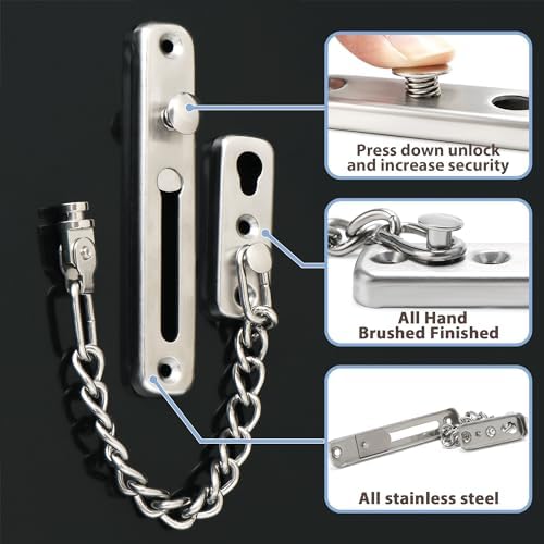 Alise Chain Door Guard Lock Front Interior Door Security