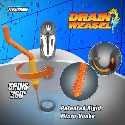 FlexiSnake Pro Drain Weasel Sink Cleaner