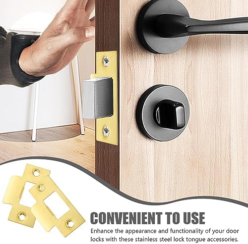 Stainless Steel Door Strike Plate Reinforcement Kit