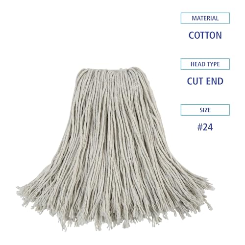 Premium Quality Boardwalk Cotton Mop Head 12Piece Set