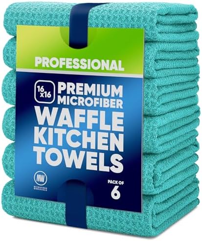 Versatile Kitchen Towels - Waffle Weave - Soft Absorbent