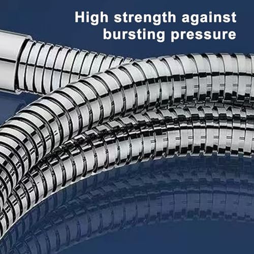 Restokii Stainless Steel Shower Extension Hose for Home Use Reliable and Durable
